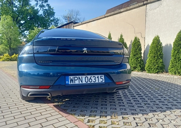 Peugeot 508 cena 79089 przebieg: 172499, rok produkcji 2019 z Dobra małe 92